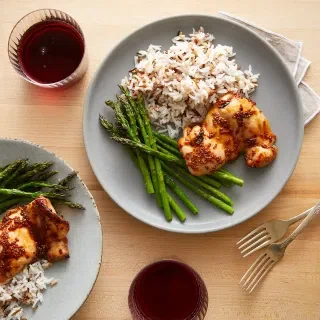 Easy Honey-Mustard Chicken Thighs