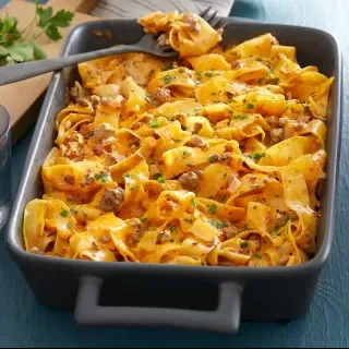 Beef Stroganoff Casserole