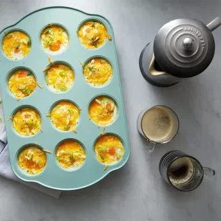 Oven-Baked Eggs with Cheese