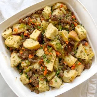 Sausage Stuffing Casserole