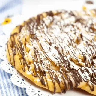 Homemade Funnel Cake in the Instant Pot