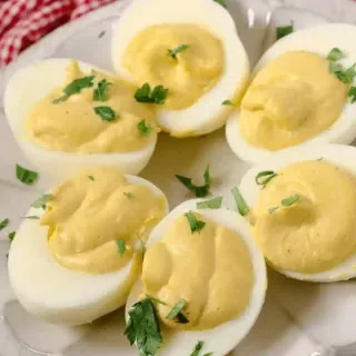 Caesar Fancy Deviled Eggs
