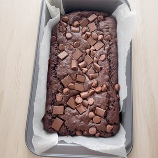 Double Chocolate Banana Bread