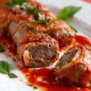 Italian Braciole (Italian Rolled Beef)