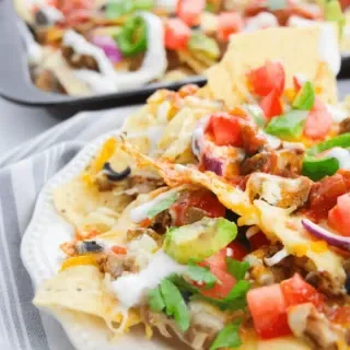 Sheet Pan Loaded Nachos