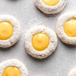 Lemon Curd Cookies