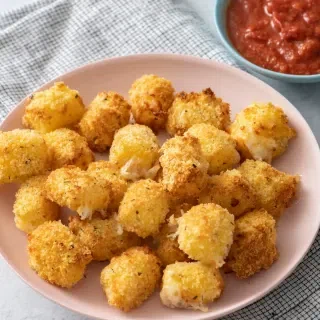 Air Fryer Crispy Cheese Bites