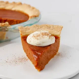 Homemade Pumpkin Pie