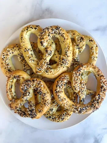 Everything Bagel Soft Pretzels