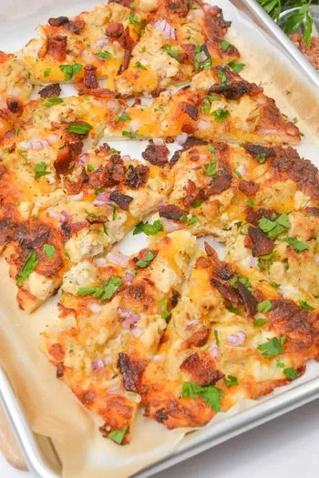 Bacon Chicken Ranch Flatbread
