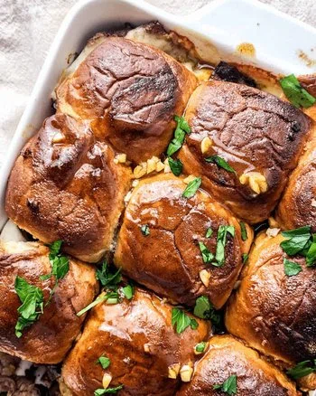 Steak and Cheese Sliders