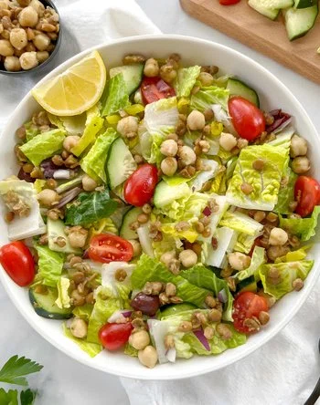 Chickpea and Lentil Salad