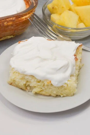 Angel Food Cake with Pineapple