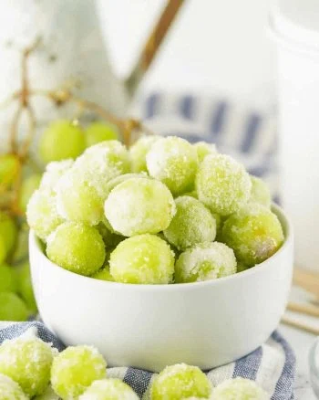 Champagne Candied Grapes