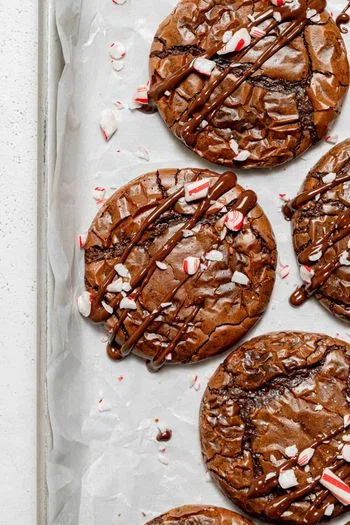 Peppermint Mocha Cookies