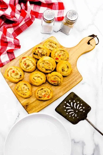 Sausage and Cream Cheese Crescent Rolls