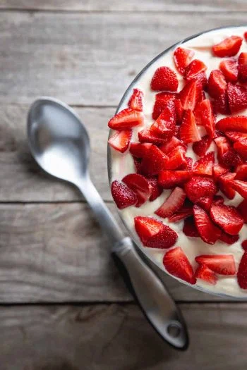 Strawberry Angel Food Cake Dessert