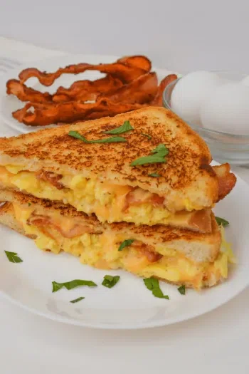Bacon, Egg, and Grilled Cheese
