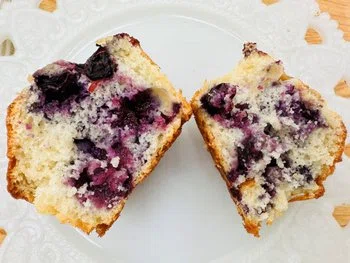 Blueberry Buttermilk Muffins