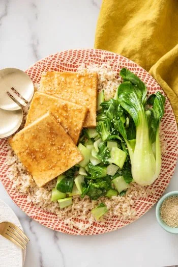 Sweet Gingery Tofu