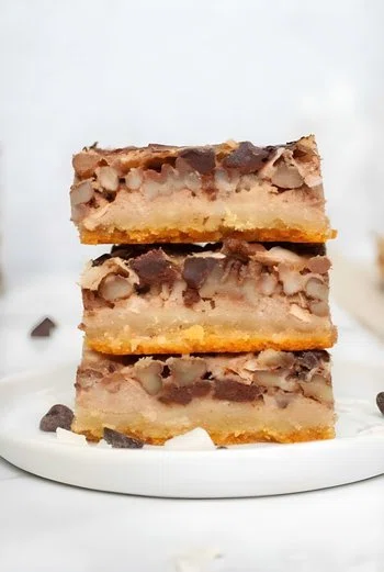 Paleo Vegan Magic Cookie Bars