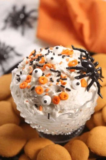 Halloween Funfetti Cake Dip