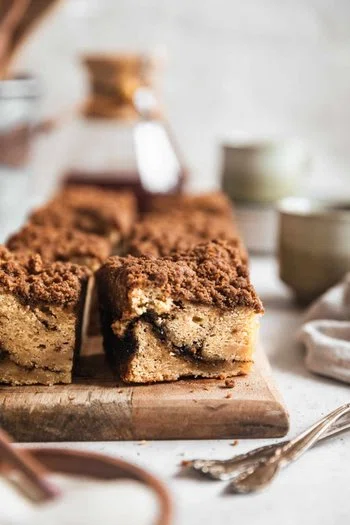 Toasty Brown Butter Banana Coffee Cake