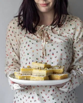 Chamomile Lemon Bars