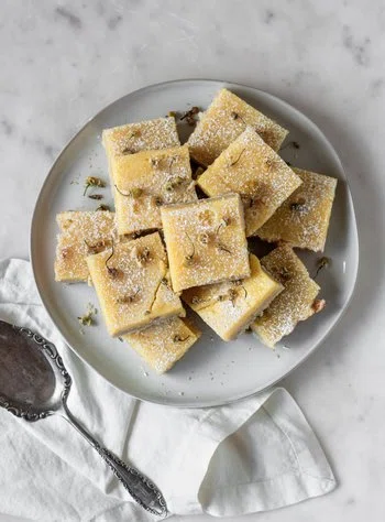 Chamomile Lemon Bars