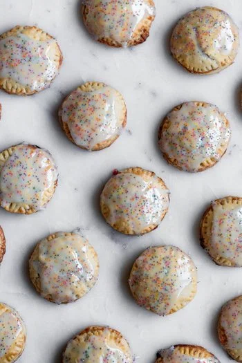 Strawberry Balsamic Hand Pies + Honey Glaze