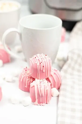 Valentine Cocoa Bombs