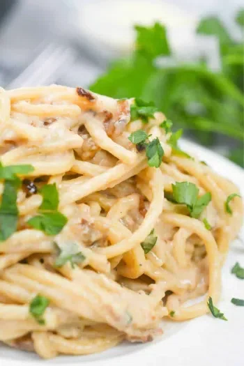 Caramelized Onion Pasta
