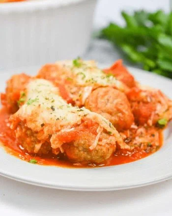 Dump and Bake Meatball Casserole