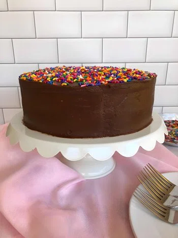 Dairy-Free and Egg-Free Vanilla Cake