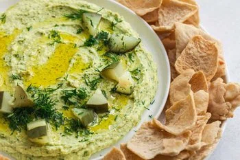 Dill Pickle Hummus
