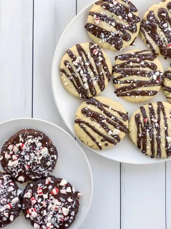 Dairy-Free and Egg-Free Peppermint Sugar Cookies