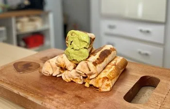 High Protein Steak, Egg & Cheese Burrito