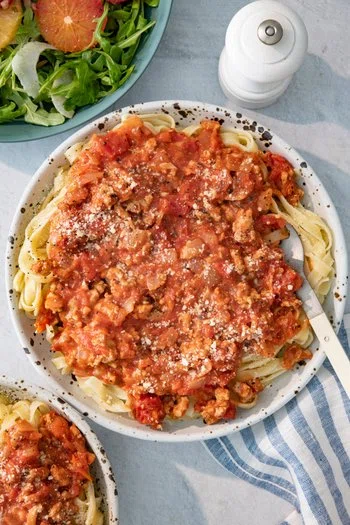 Turkey Bolognese