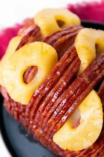 Instant Pot Ham with Pineapple and Brown Sugar