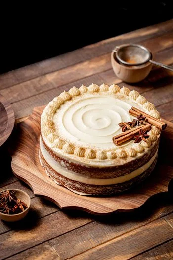 Brown Sugar Chai Cake