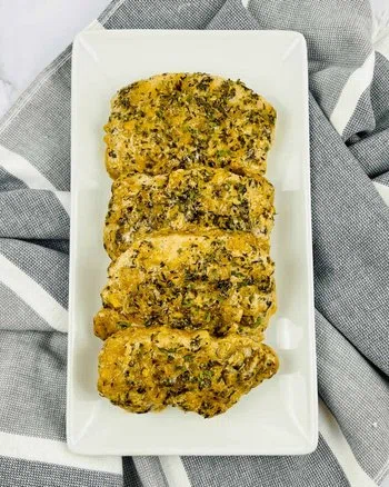 Creamy Pan Seared Pork Chops