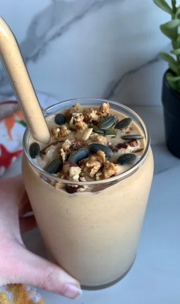 Chai-Spiced Butternut Squash Smoothie