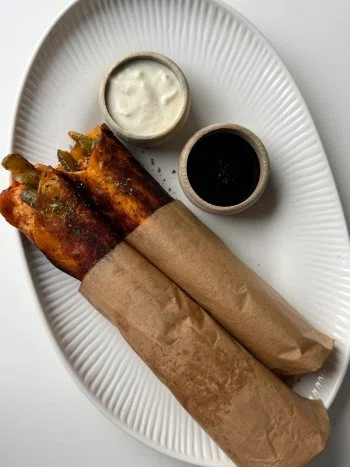 Viral Crunchy Chicken Shawarma