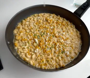 Elote-Inspired Corn Pasta