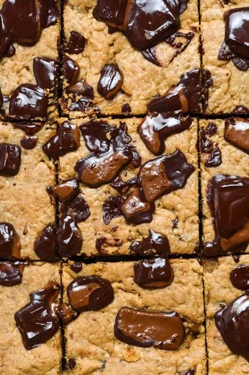 Peanut Butter Blondies