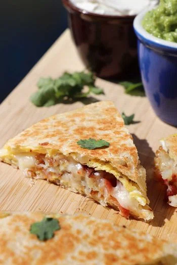 Easy Breakfast Quesadillas