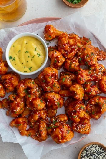 Beer Battered Cauliflower