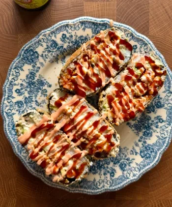 Crunchy Sushi Burger