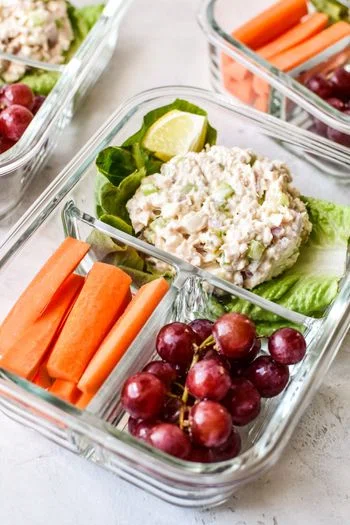Tuna Salad Lettuce Wraps