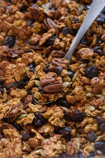 Pumpkin Spice Protein Granola